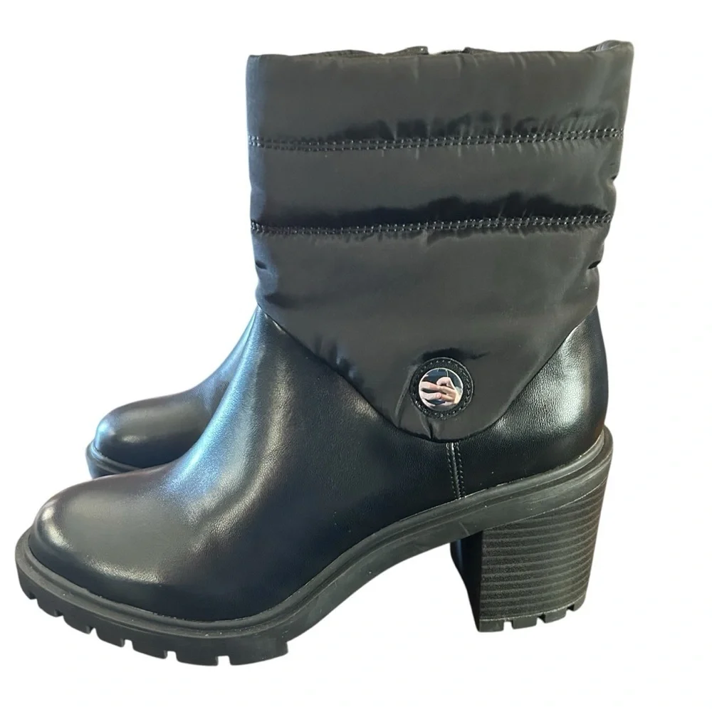 Alfani Women's Belcalise Black Puffer Booties NWT Size 7.5